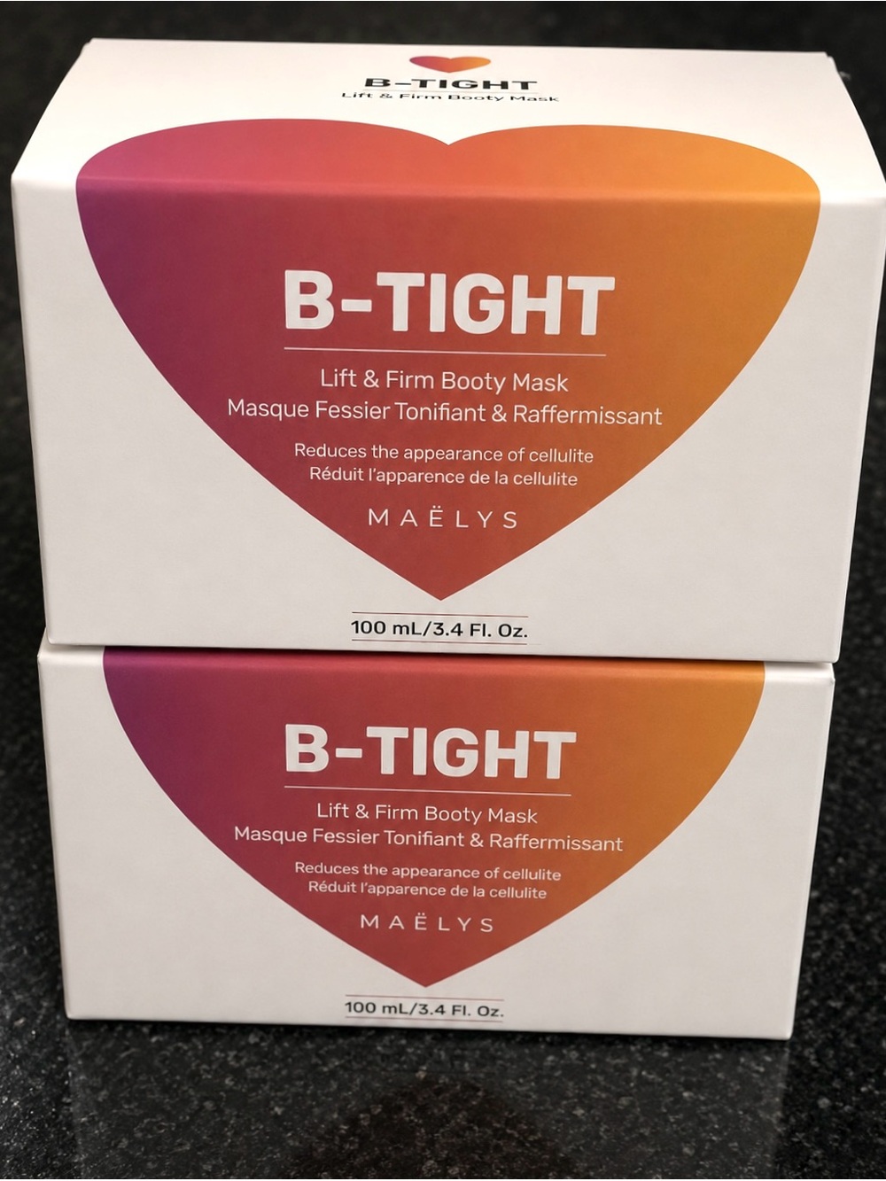 2x B-TIGHT Lift & Firm Booty Mask — Derrière Cream 3.4 oz ❤️